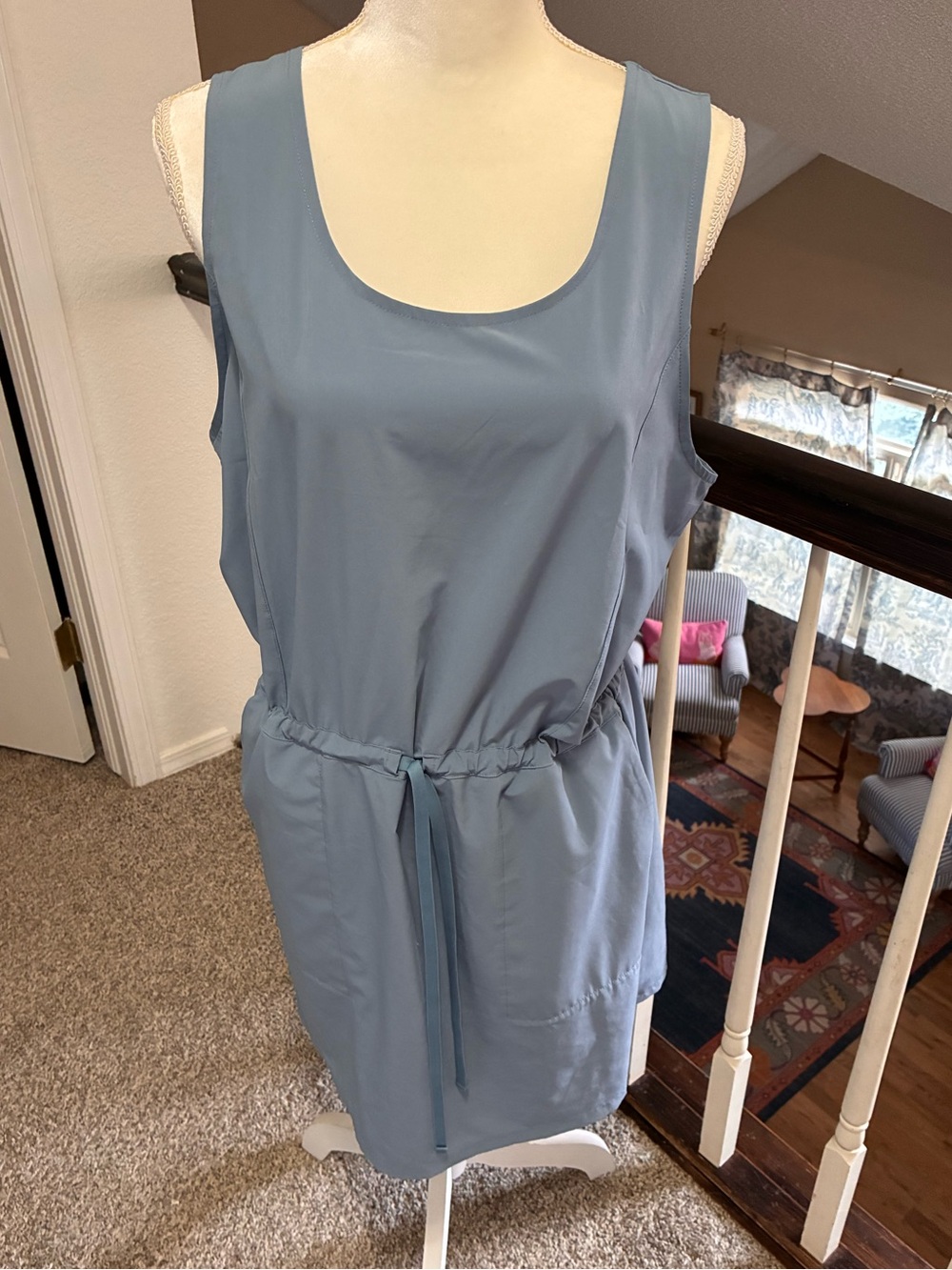 Patagonia Light Blue Hiking Dress